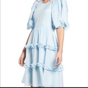Rachel Parcell ruffle sleeve dress